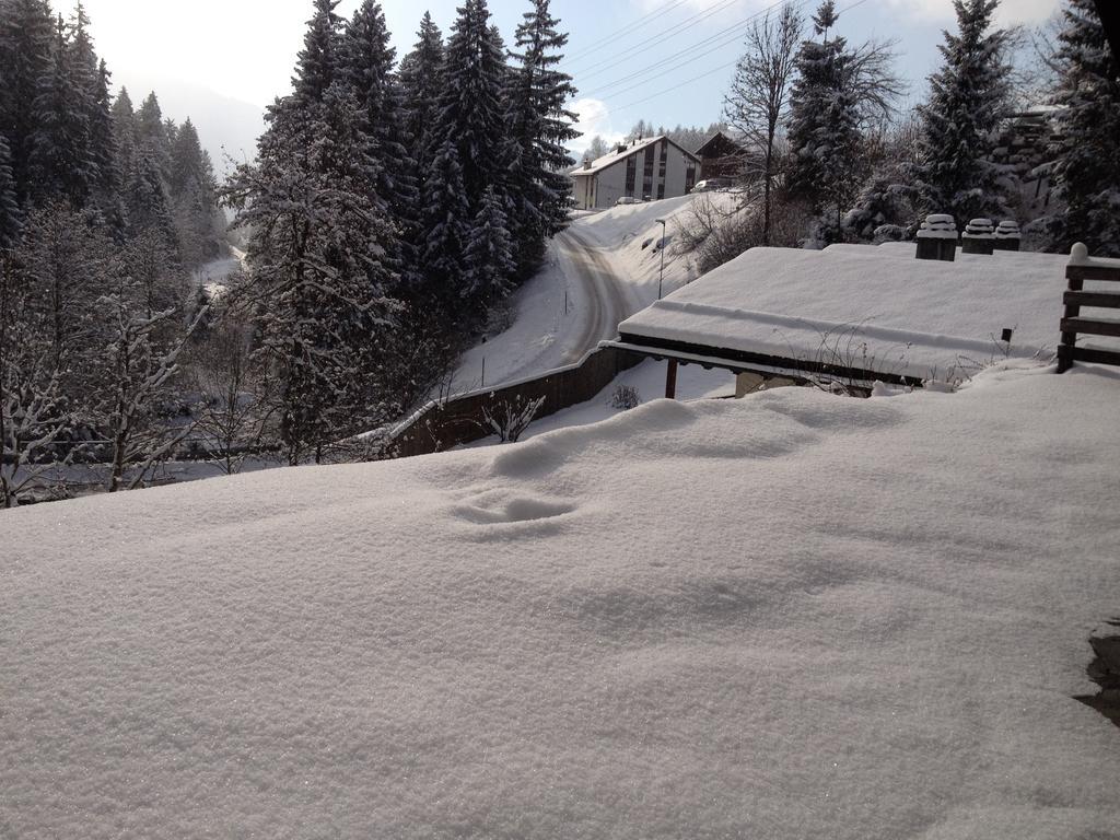 Ferienwohnung Laax Mit Traumblick, Grossem Balkon Und Terrasse מראה חיצוני תמונה