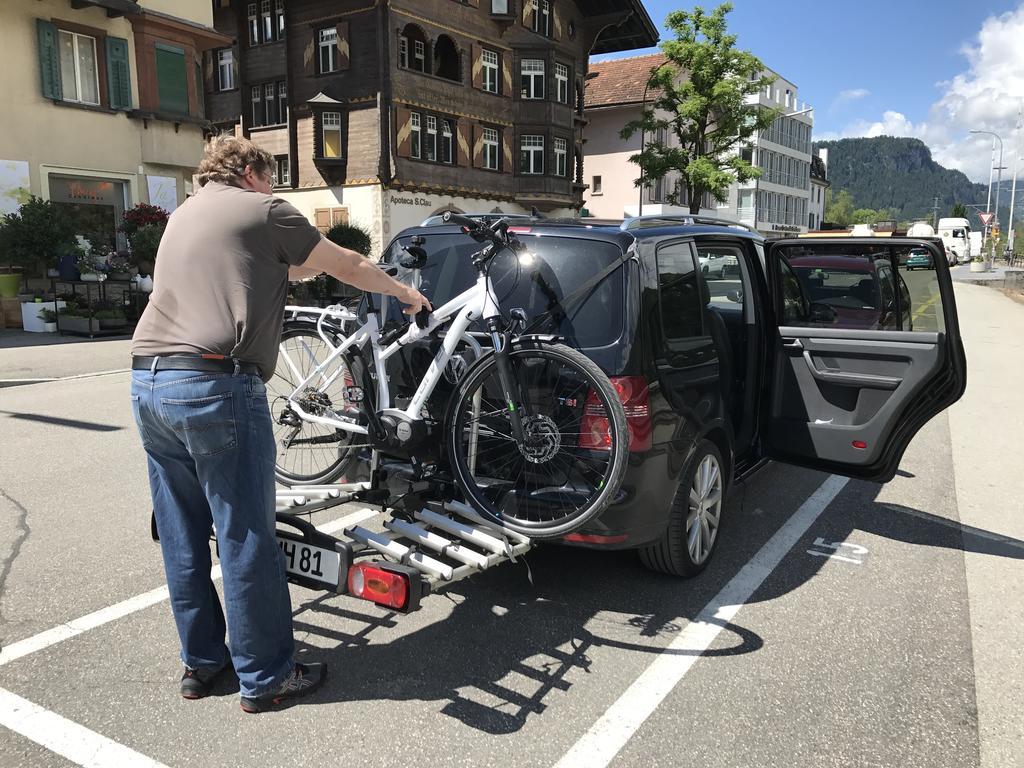 Ferienwohnung Laax Mit Traumblick, Grossem Balkon Und Terrasse מראה חיצוני תמונה
