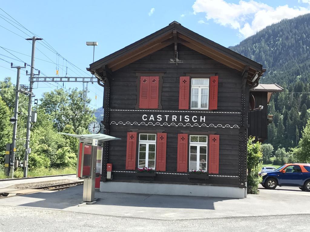 Ferienwohnung Laax Mit Traumblick, Grossem Balkon Und Terrasse מראה חיצוני תמונה